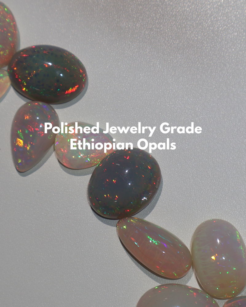 Polished Jewelry Grade Opals
