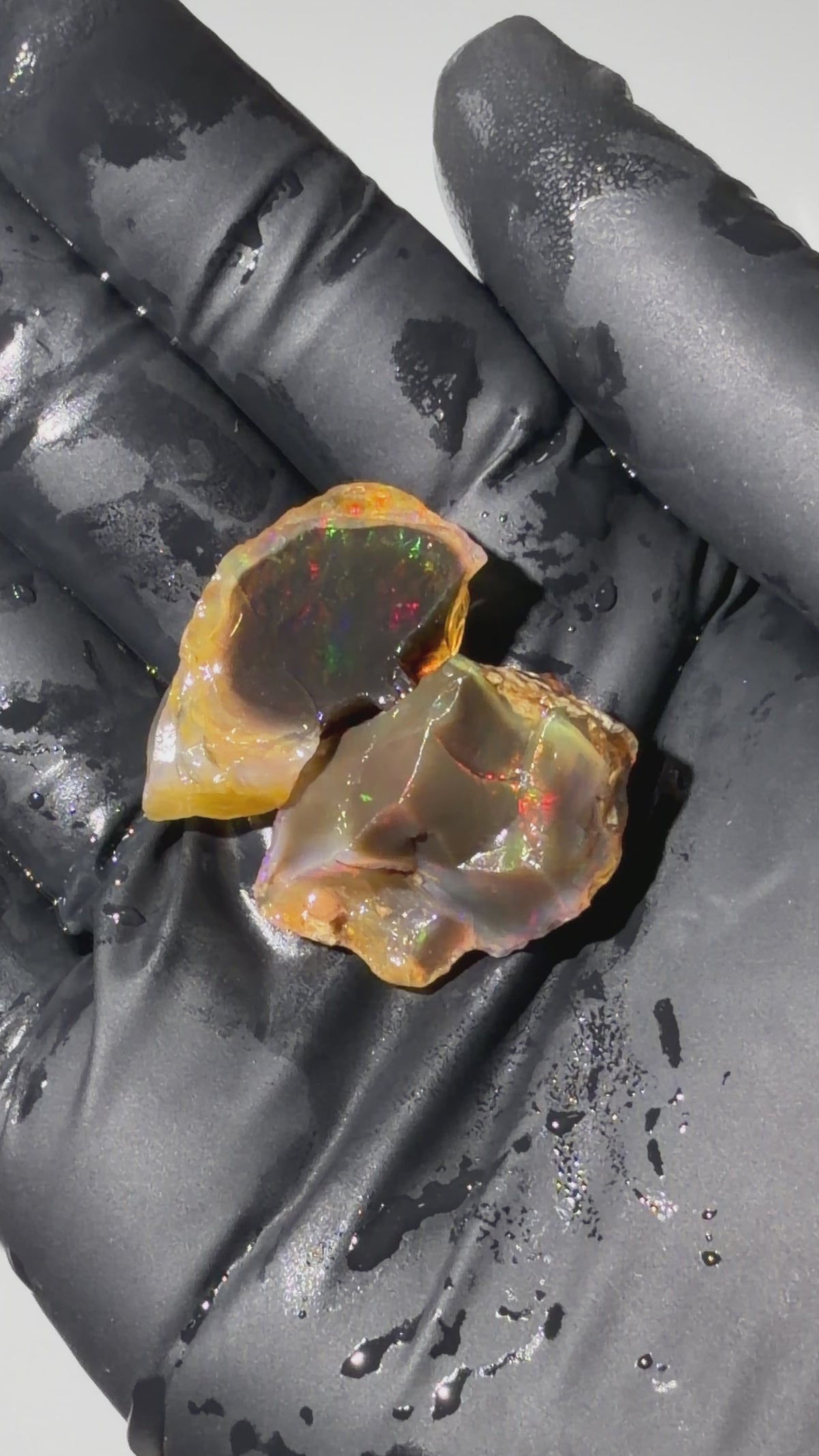 9.5gm Ethiopian Rough Water Opal Specimen